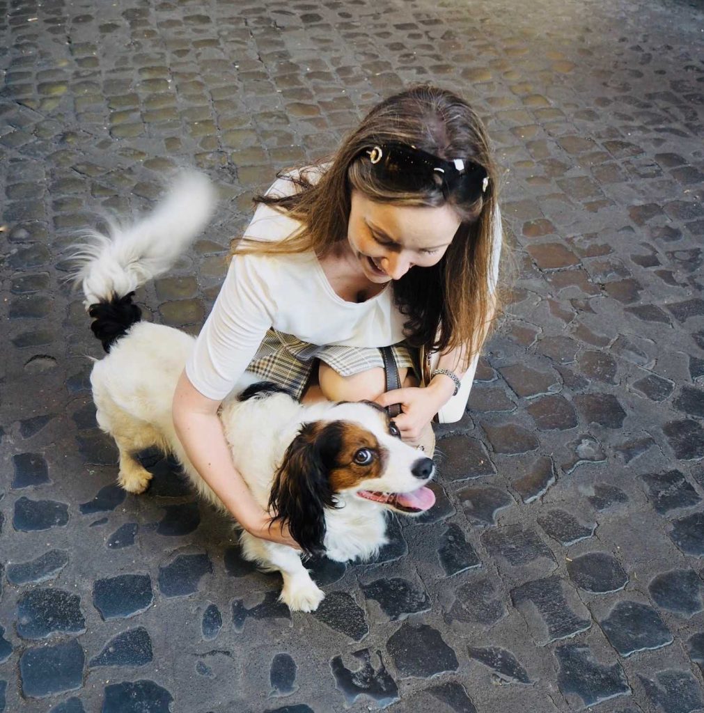 I met "Sporty" 🐾 in Rome last summer 2019. 